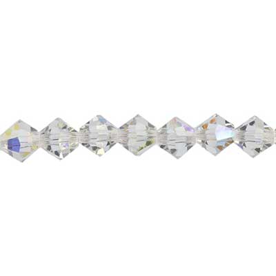 Preciosa Czech Crystal Bead Rondell 3mm 1440pcs 451 69 302 Crystal AB image