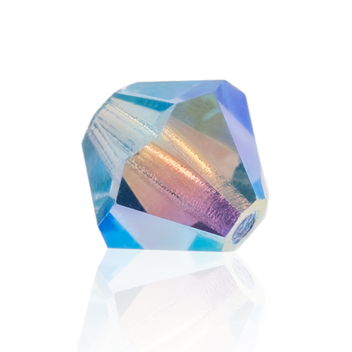 Preciosa Czech Crystal Bead Rondell 4mm 720pcs 451 69 302 Light Sapphire AB2x image