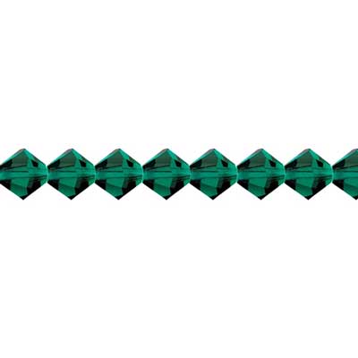 Preciosa Czech Crystal Bead Rondell 5mm 576pcs 451 69 302 Emerald image