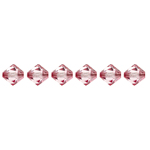 Preciosa Czech Crystal Bead Rondell 5mm 576pcs 451 69 302 Light Pink * image