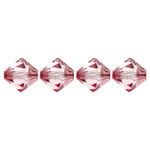 Preciosa Czech Crystal Bead Rondell 8mm 144pcs 451 69 302 Light  Pink * image