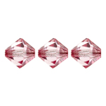 Preciosa Czech Crystal Bead Rondell 10mm 144pcs 451 69 302 Light Pink image