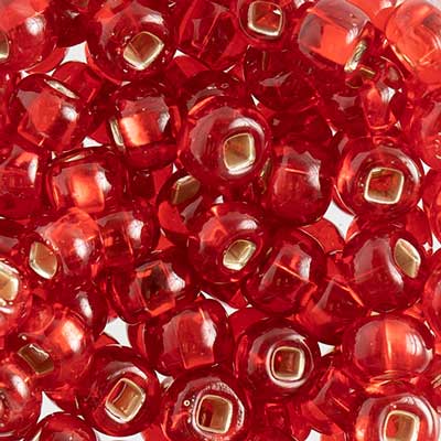 Czech Seed Beads apx 24g Vial 2/0 Ruby S/L image
