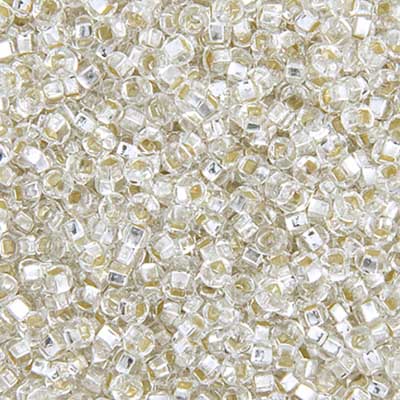 Czech Seed Bead apx 22g Vial 10/0 S/L Crystal image