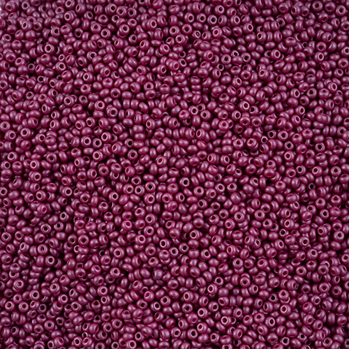 Czech Seed Beads 10/0 PermaLux Dyed Chalk Purple image