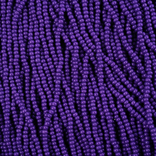 Czech Seed Bead 10/0 Terra Intensive Purple Strung image