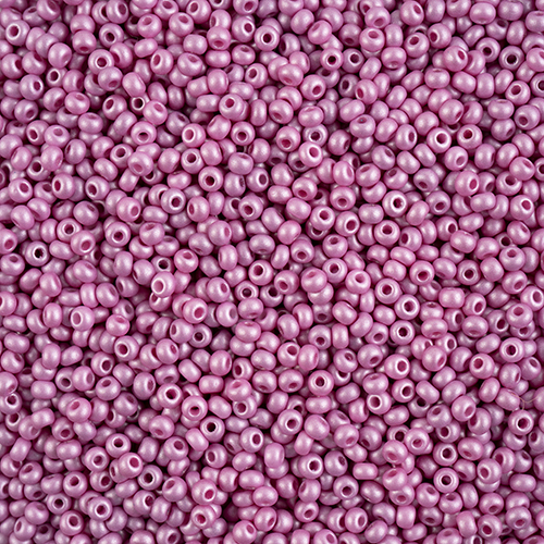Czech Seed Beads 8/0 Permalux Dyed Chalk Violet image
