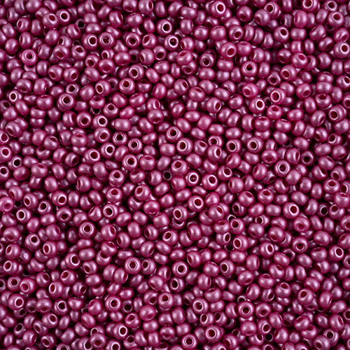 Czech Seed Beads 8/0 Permalux Dyed Chalk Purple image