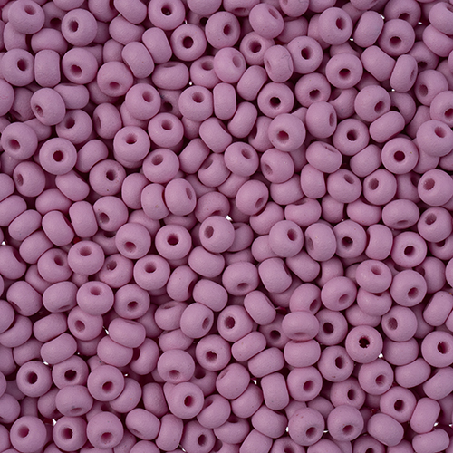 Czech Seed Beads 8/0 Permalux Dyed Chalk Violet Matt image