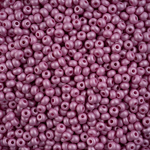 Czech Seed Bead/Pony Bead 6/0 PermaLux Dyed Chalk Violet image