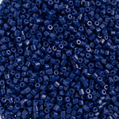 Czech Seed Beads 10/0 2Cut Opaque Royal Blue image