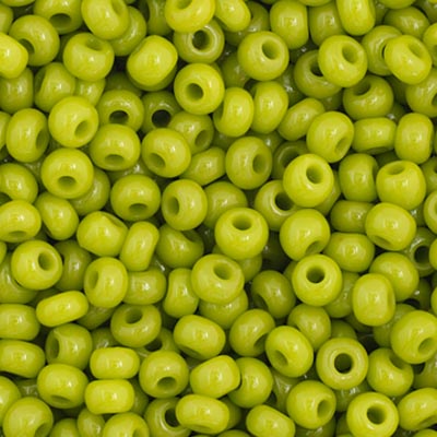 Czech Seed Bead 11/0 Opaque Light Green image