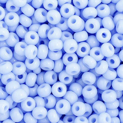 Czech Seed Bead 11/0 Opaque Powder Blue image