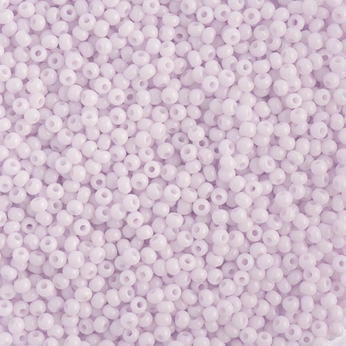 Czech Seed Beads 11/0 Opaque Natural Pink image