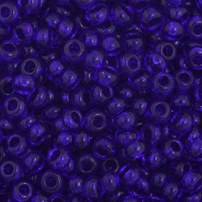 Czech Seed Bead 11/0 Transparent Royal Blue image
