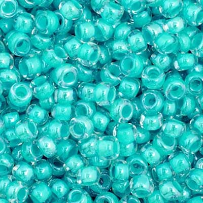 Czech Seed Bead 11/0 C/L Turquoise image