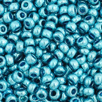 Czech Seed Bead 11/0 Metallic Blue image
