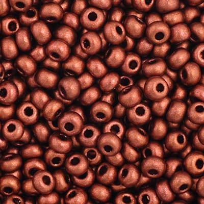Czech Seed Bead 11/0 Metallic Copper image