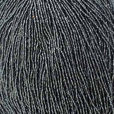 Czech Seed Bead 11/0 S/L Natural Grey Strung image