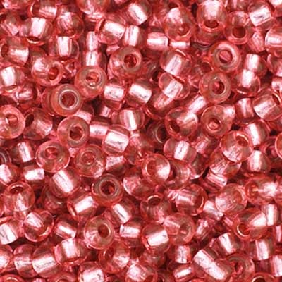 Czech Seed Bead 11/0 S/L Pink Dyed image