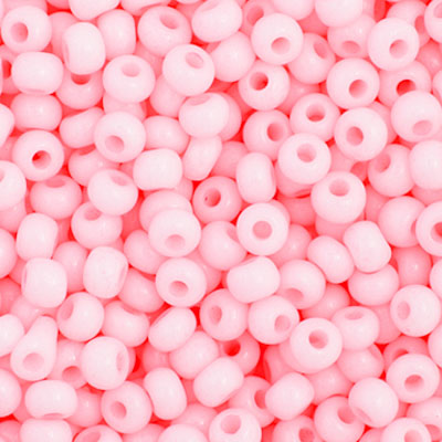 Czech Seed Bead 11/0 Vial Light Pink SOLGEL apx24g image