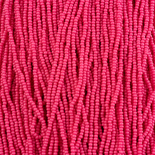 Czech Seed Beads 11/0 Terra Intensive Rose Matt Strung image
