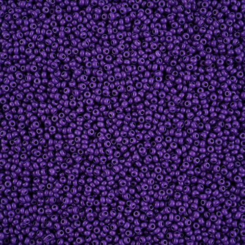 Czech Seed Beads 11/0 Terra Intensive Purple Matt image