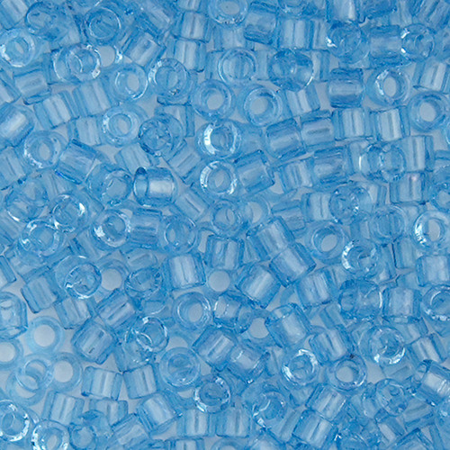 Miyuki Delica 11/0 250g Bag Blue Transparent Glazed Luster image