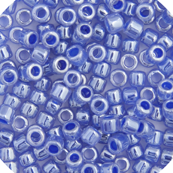 Miyuki Delica 11/0 5.2g Vial Medium Crystal Blue Ceylon image