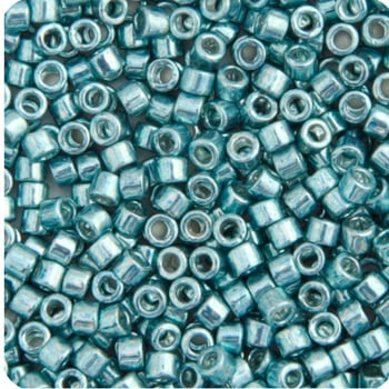 Miyuki Delica 11/0 50g Bag Aquamarine Opaque Glavanized-Dyed image