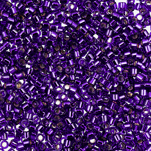 Miyuki Delica 11/0 50g Bag Dark Violet S/L Dyed image