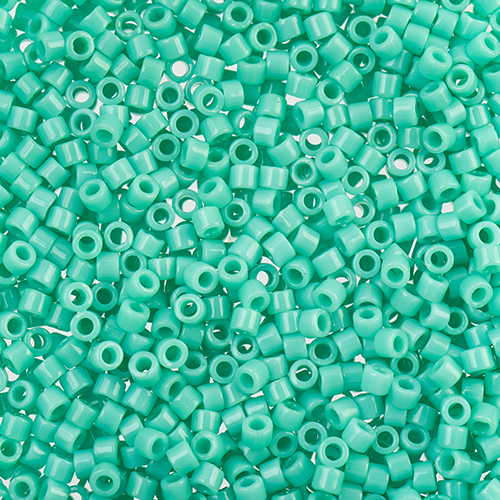 Miyuki Delica 11/0 50g Bag Turquoise Green Opaque image