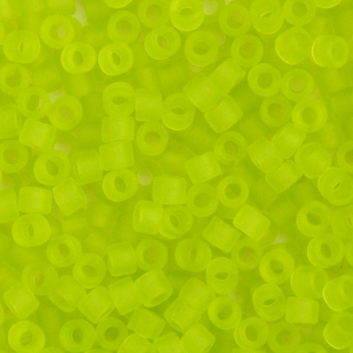Miyuki Delica 11/0 5.2g Vial Chartreuse Transparent image