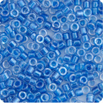 Miyuki Delica 11/0 50g Bag Blue Cerulean Sparkle Crystal Lined image