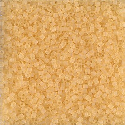 Miyuki Delica 11/0 250g Bag Crystal Ivory Transparent Matte image