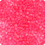 Miyuki Delica 11/0 250g Bag Pink Bubble Gum Transparent Dyed image