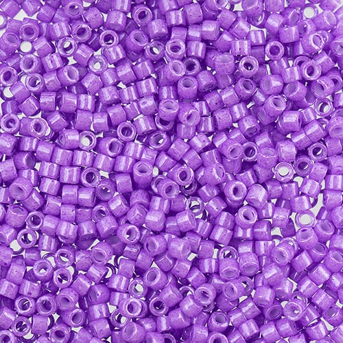 Miyuki Delica 11/0 5.2g Vial Violet Opaque Dyed image