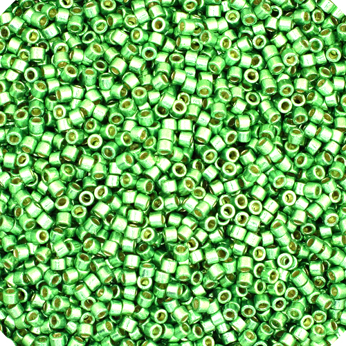 Miyuki Delica 11/0 50g Bag Duracoat Galvanize Dark Mint Green image