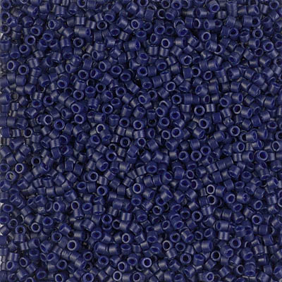 Miyuki Delica 11/0 250g Bag Cobalt Blue OP. Dyed Duracoat image