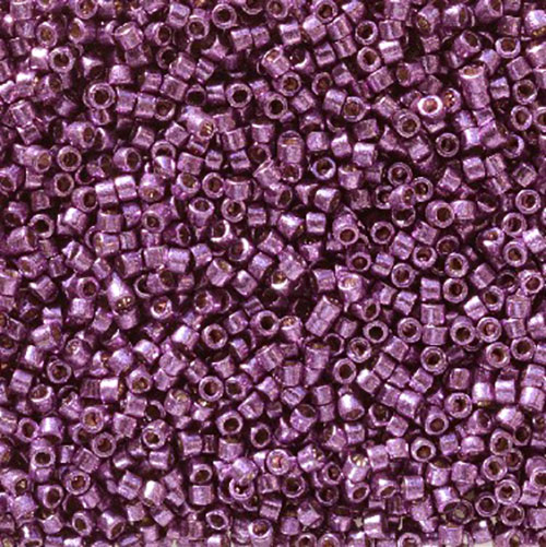 Miyuki Delica 11/0 250g Bag Duracoat Galvanized Purple Orchid image