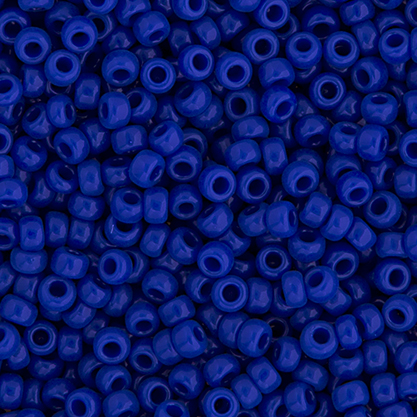 Miyuki Seed Bead 8/0 apx.22g Cobalt Blue Opaque image
