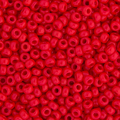 Miyuki Seed Bead 11/0 apx.22g Red Opaque image