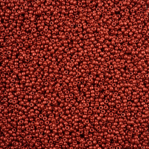 Miyuki Seed Bead 11/0 apx.22g Lava Red image