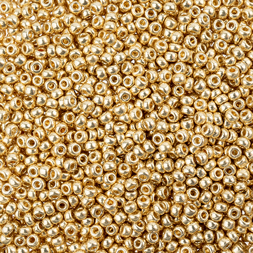 Miyuki Seed Bead 11/0 Duracoat Galvanized Bright Gold image
