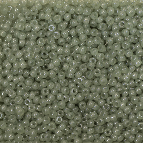 Miyuki Seed Bead 15/0 Dark Sea Green Opaque image