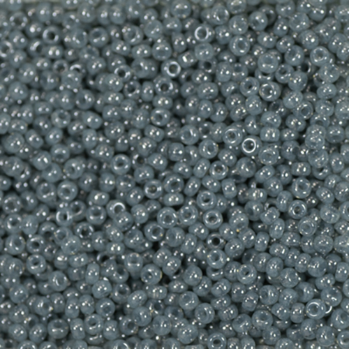 Miyuki Seed Bead 15/0 Light Steel Blue Opaque image