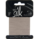 Dazzle-It Silk Bead Thread D (5.9lbs) Grey 28yds image