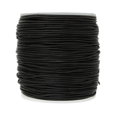 Dazzle-It Genuine Leather Cord 1mm Black image