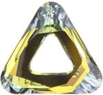 Swarovski Stones 4737 Open TRI 14mm F Sahara Crystal 6pcs image