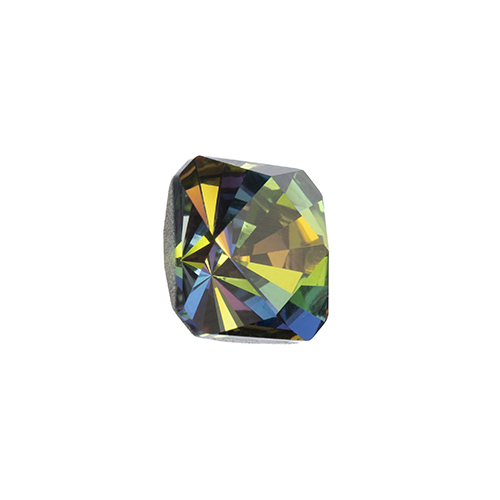 Swarovski Stones 4499 Square 10mm Medium Vitrail Crystal 6pcs image